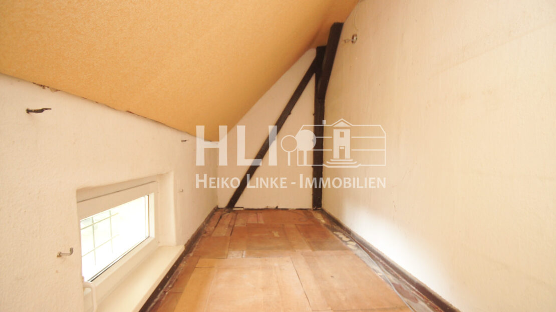 Kammern in den Abseiten des Dachgeschosses